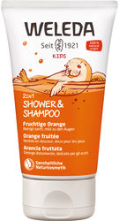 WELEDA Kids 2in1 Shower & Shampoo fruchtige Orange