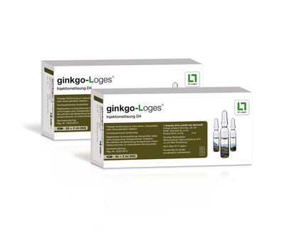 GINKGO-LOGES Injektionslsung D 4 Ampullen